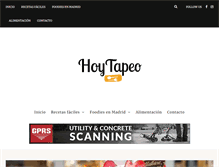 Tablet Screenshot of hoytapeo.com